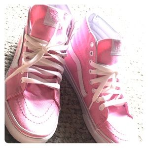 Pink High Top Vans